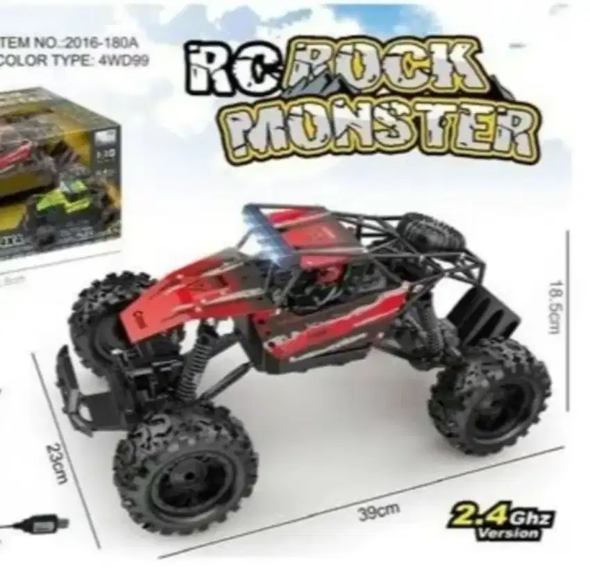 RC CRAWLER JUMBO OFFROAD SKALA 1:10 BODY BESI RADAR 1214