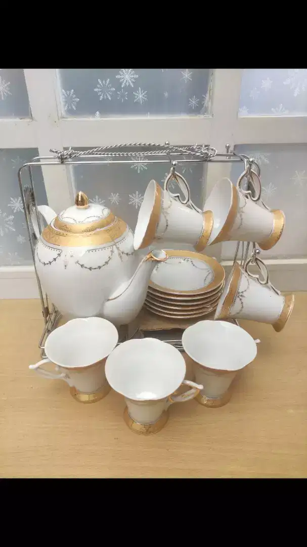 Jual tea set Vicenza Italy murah