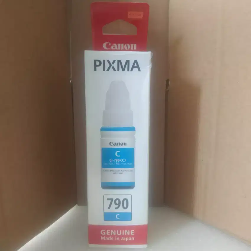 Tinta Canon 790 GI-790 Cyan Magenta Yellow Original Resmi