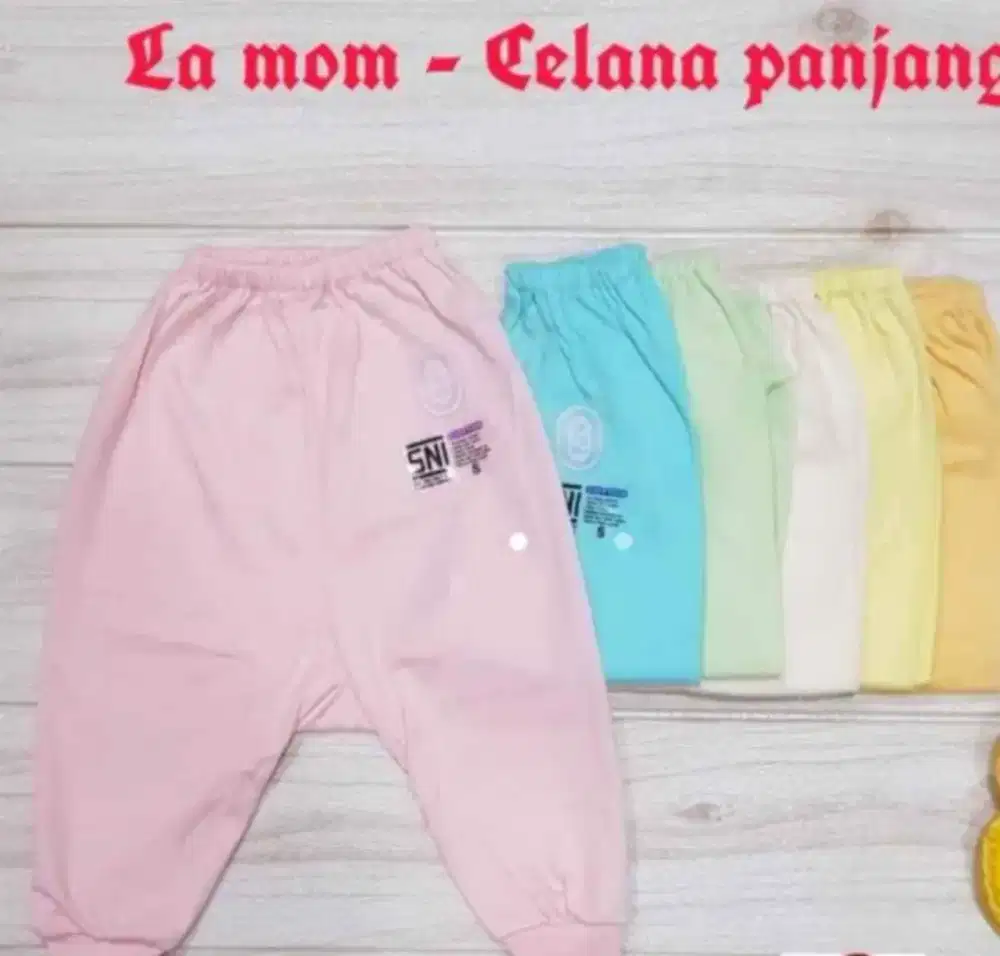 Celana panjang tidur anak La mom S