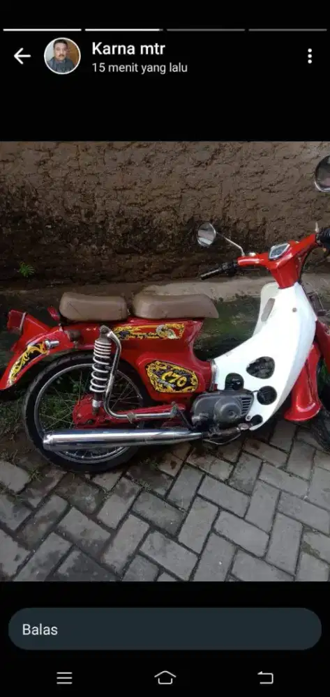 Honda C70 cc. Ss lengkap, Cantik & unik 7jt Nego
