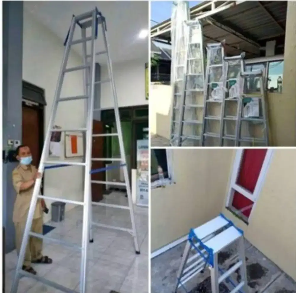 Tangga lipat bekas dan baru