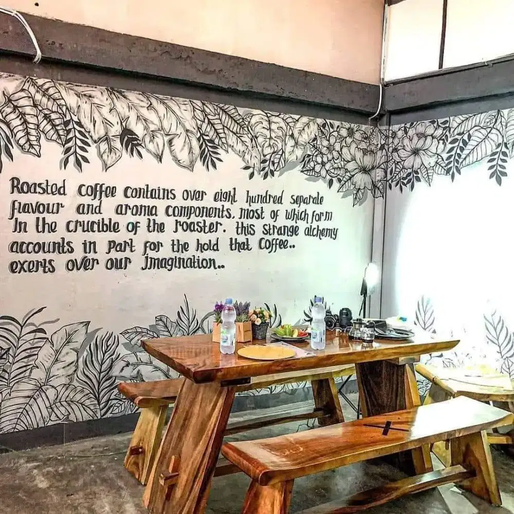 Jasa lukis dinding (mural)
