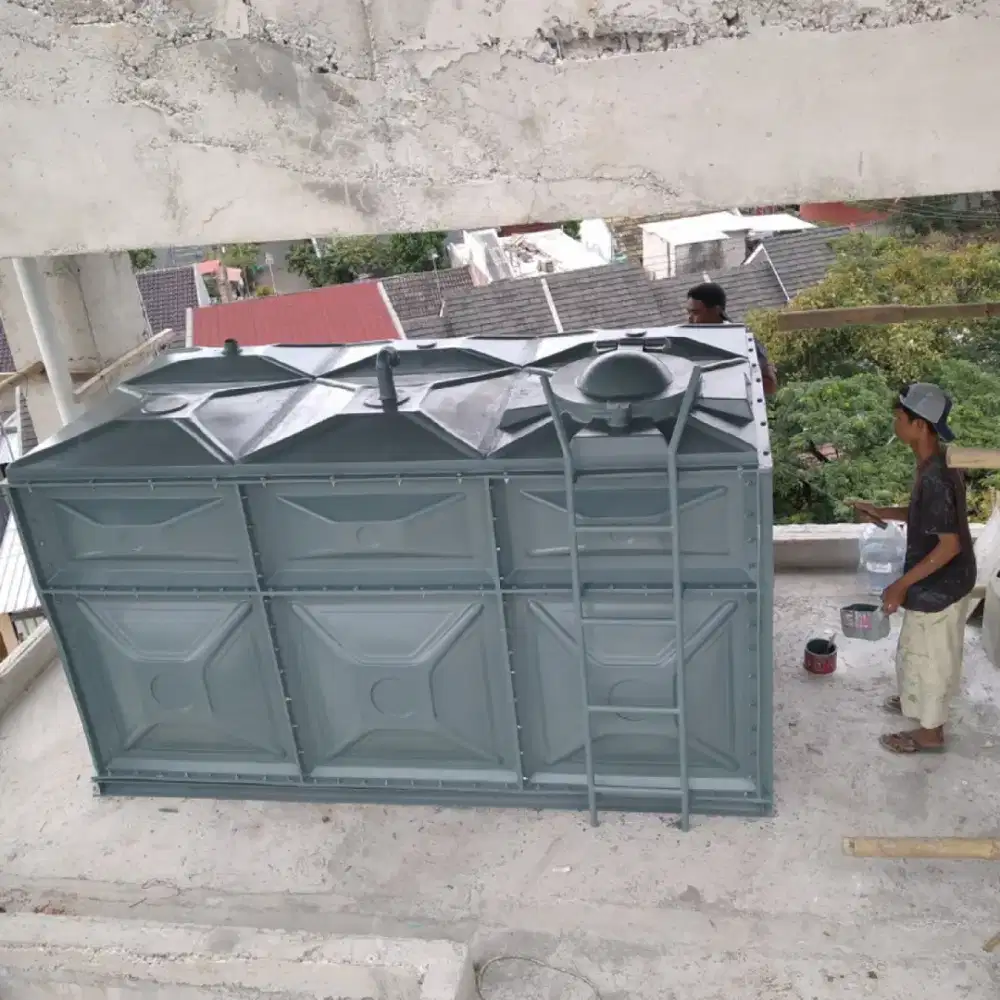 tangki panel, tangki kotak, toren air, Tandon Air Costume