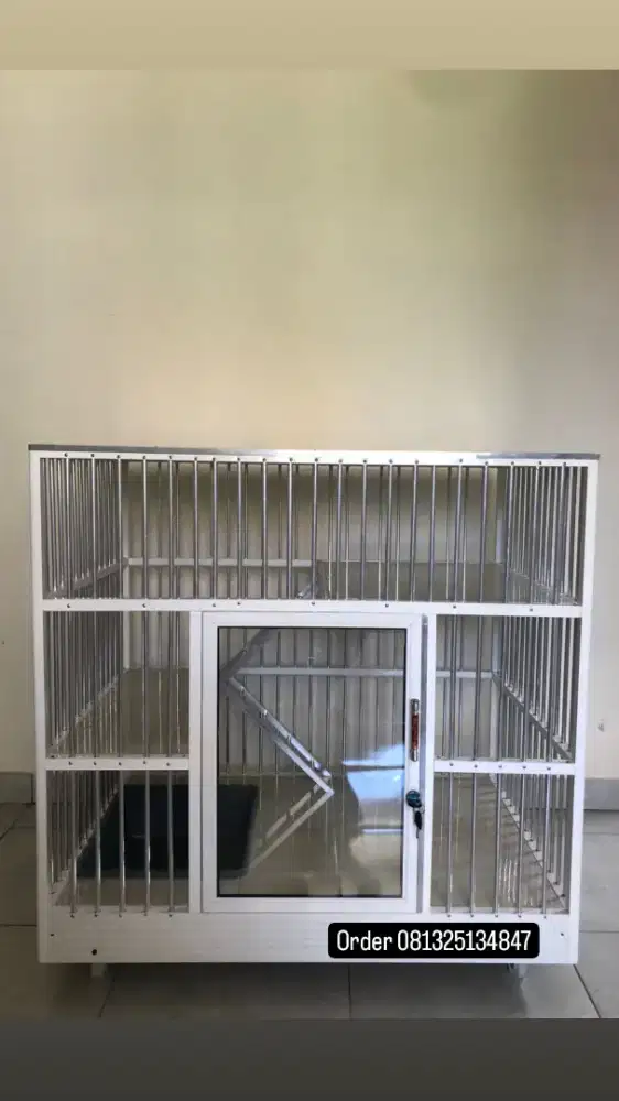 BARU KANDANG ALUMUNIUM READY