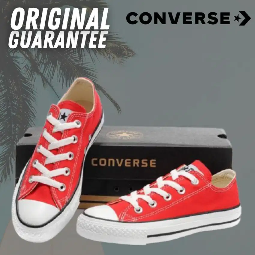 CONVERSE CHUNK TAYLOR AS CANVAS OX RED