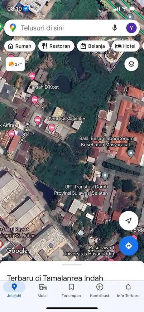 Dijual murah tanah kosong