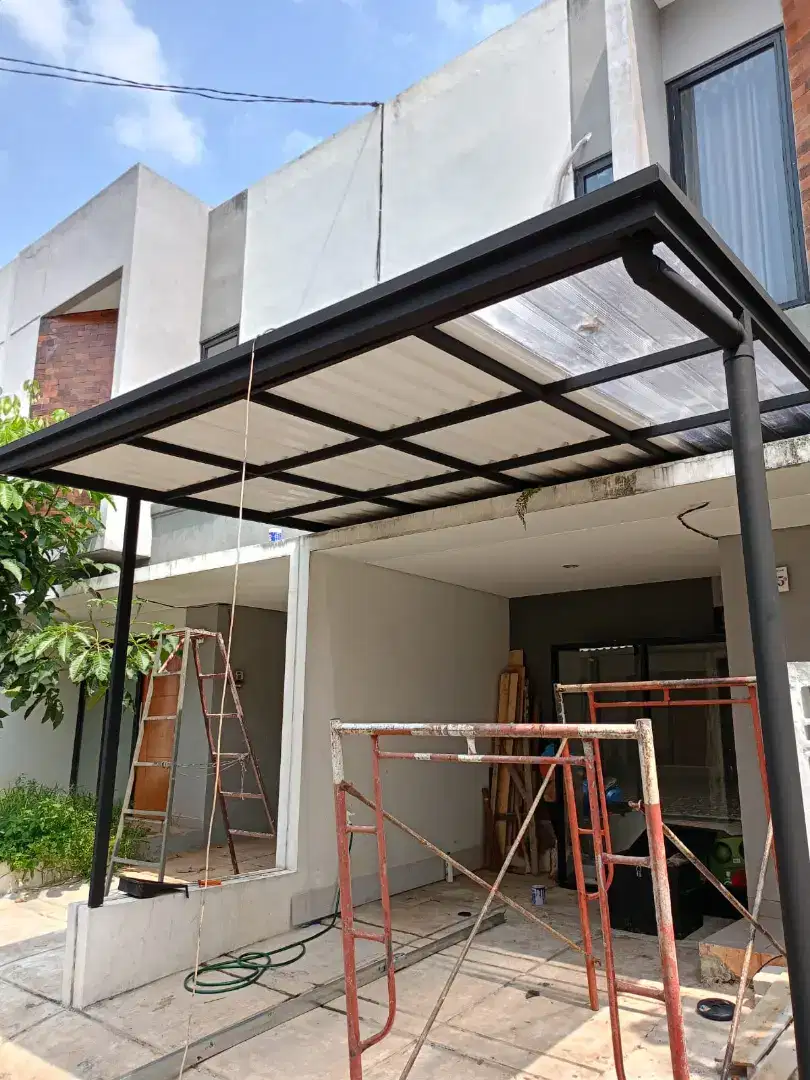 Kanopi alderon double layer murah