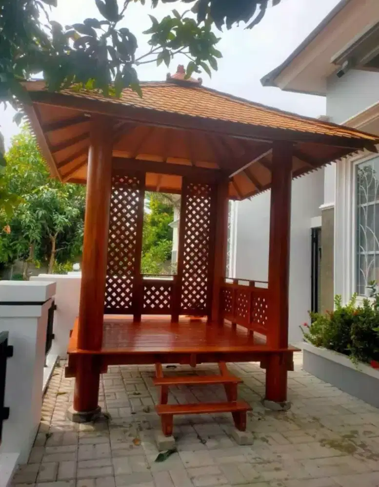 Gazebo taman terbaru
