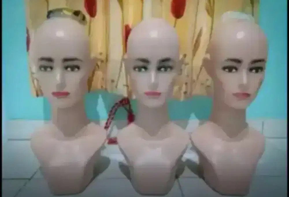 Patung Kepala Display Jilbab
