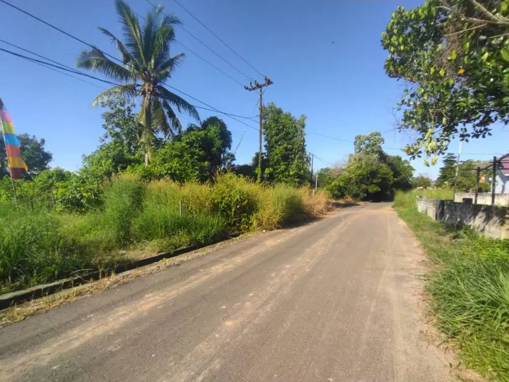 Jual tanah shm guntung manggis banjarbaru luas 391m di pinggir jalan