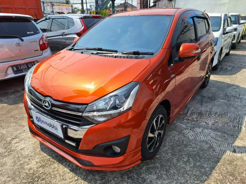 [OLXmobbi] Daihatsu Ayla 1.2 R Deluxe Bensin-AT 2017 Orange (KFV)
