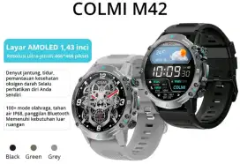 COLMi M42 Smartwatch
Jam tangan pintar kelas militer