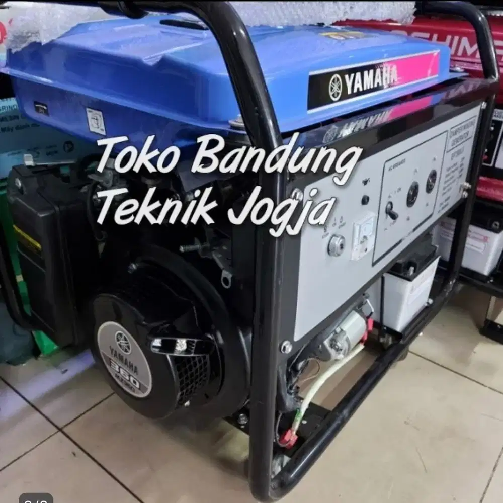 Genset Yamaha EF 7500 LX Bensin Open Type Electric Stater