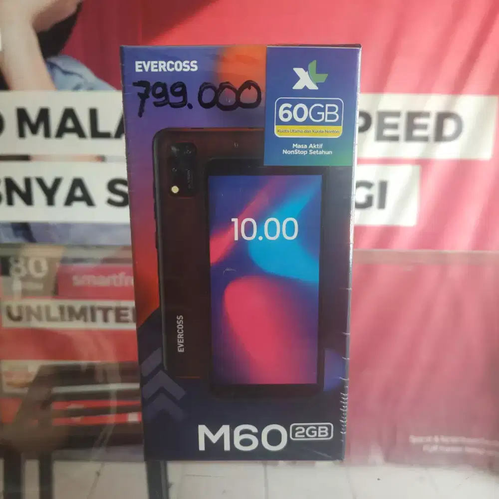 Evercoss M60 2/16gb PROMO HP MURAH