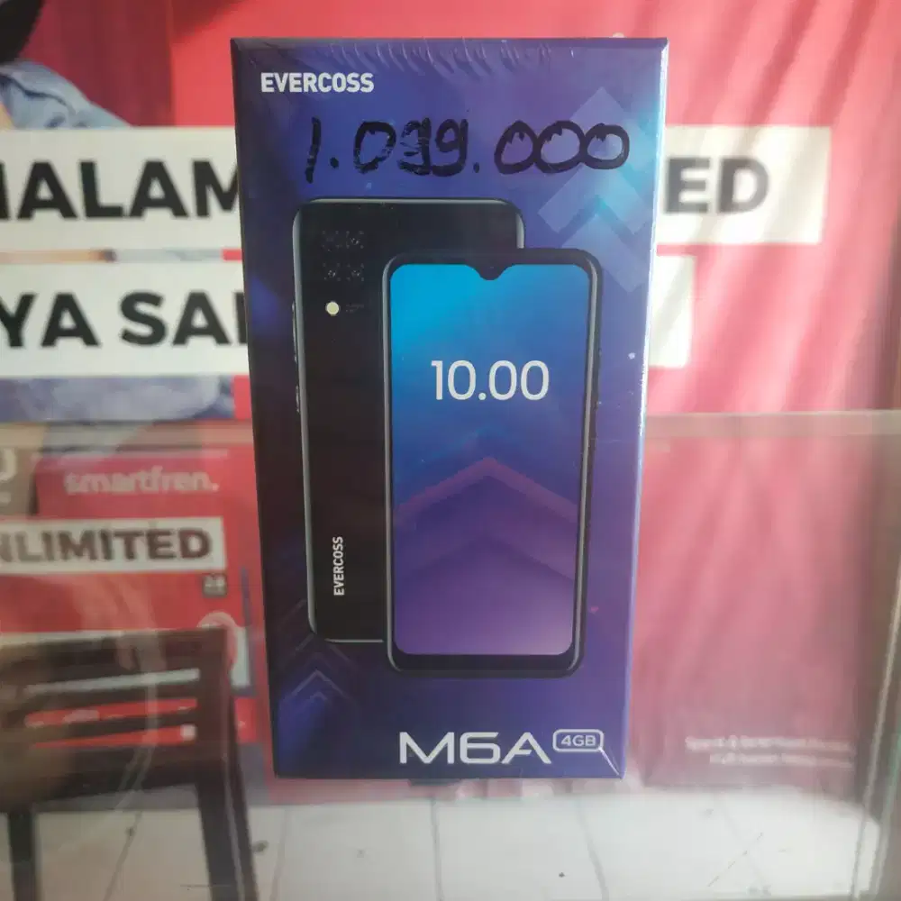 Evercos m6A 4/32 promo hp murah