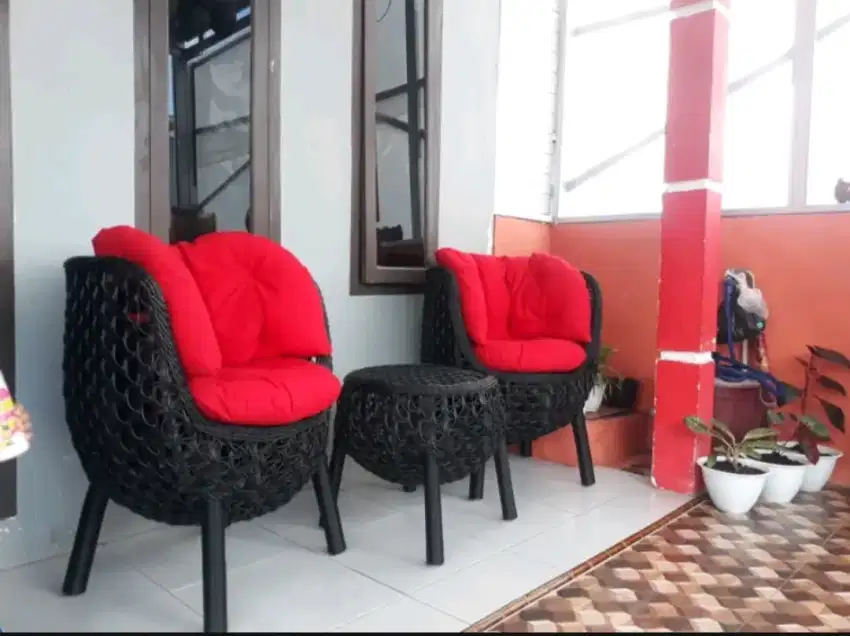 Kursi Teras Rotan