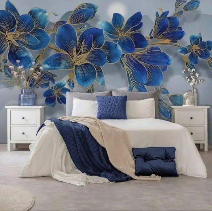 Jual gorden hordeng gordyn tirai jendela wallpaper dinding 3d custom