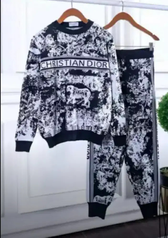 Setelan Rajut Cristian dior