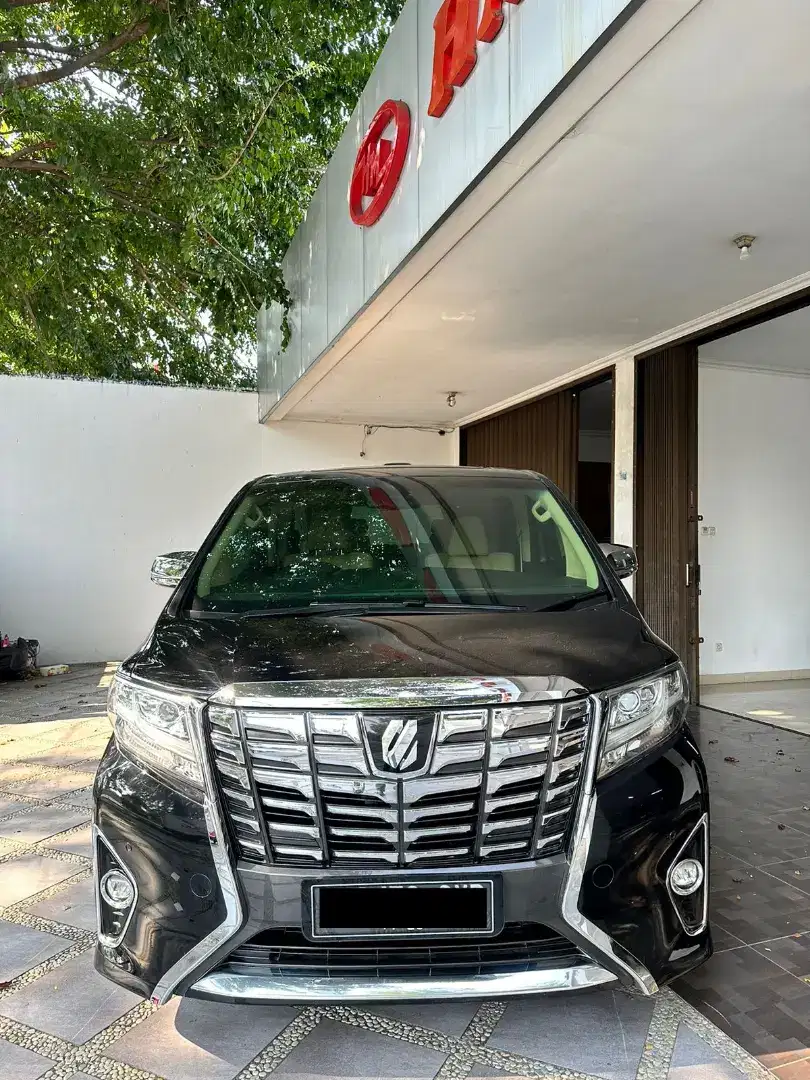 Toyota Alphard G  th 2015 Hitam, Kondisi Super Skl , Tgn 1 dari Baru