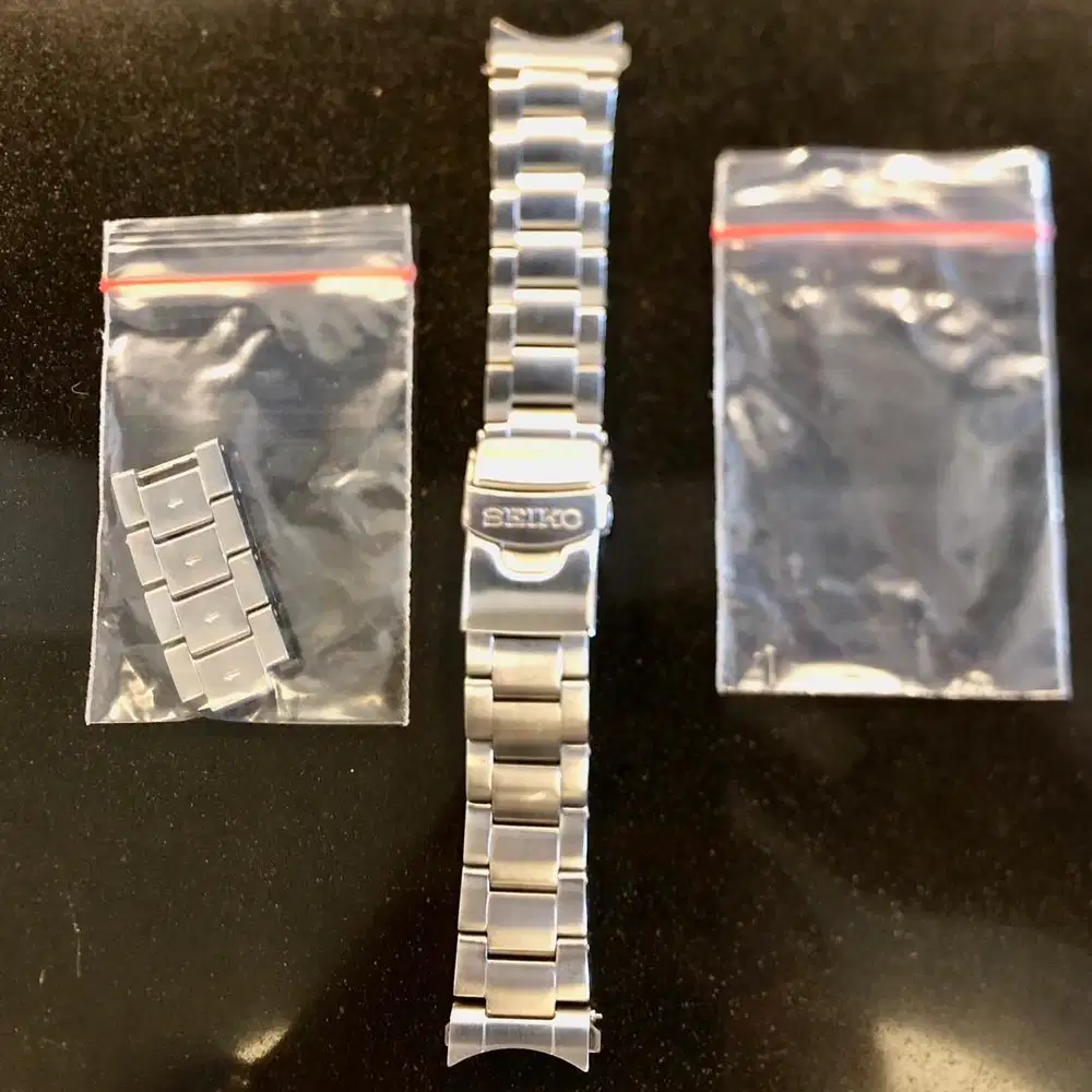 Seiko Strap Rantai 20mm Original