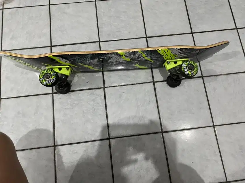 Skateboard Oxelo Wolfgreen