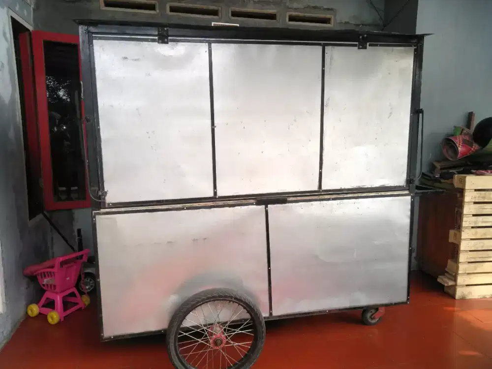 Gerobag jualan full besi