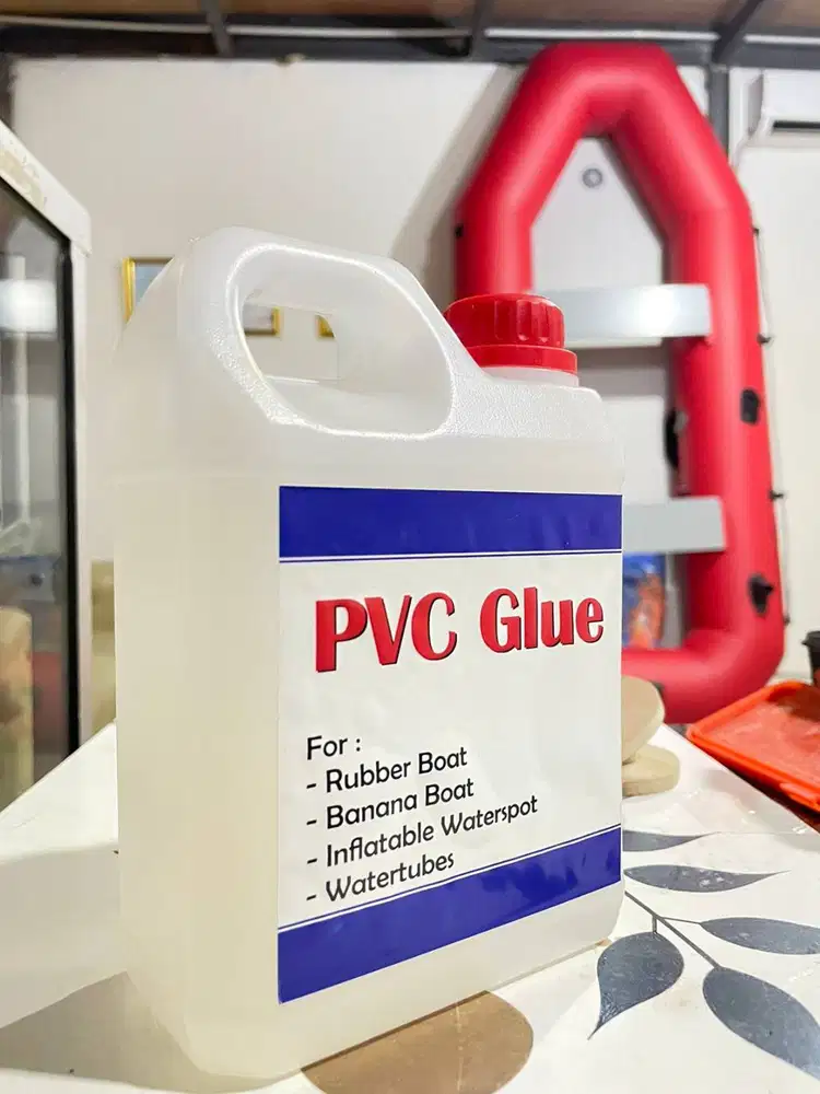 Kit Lem Penambal Perahu Karet PVC Glue, Banana Boat, Rafting Boat