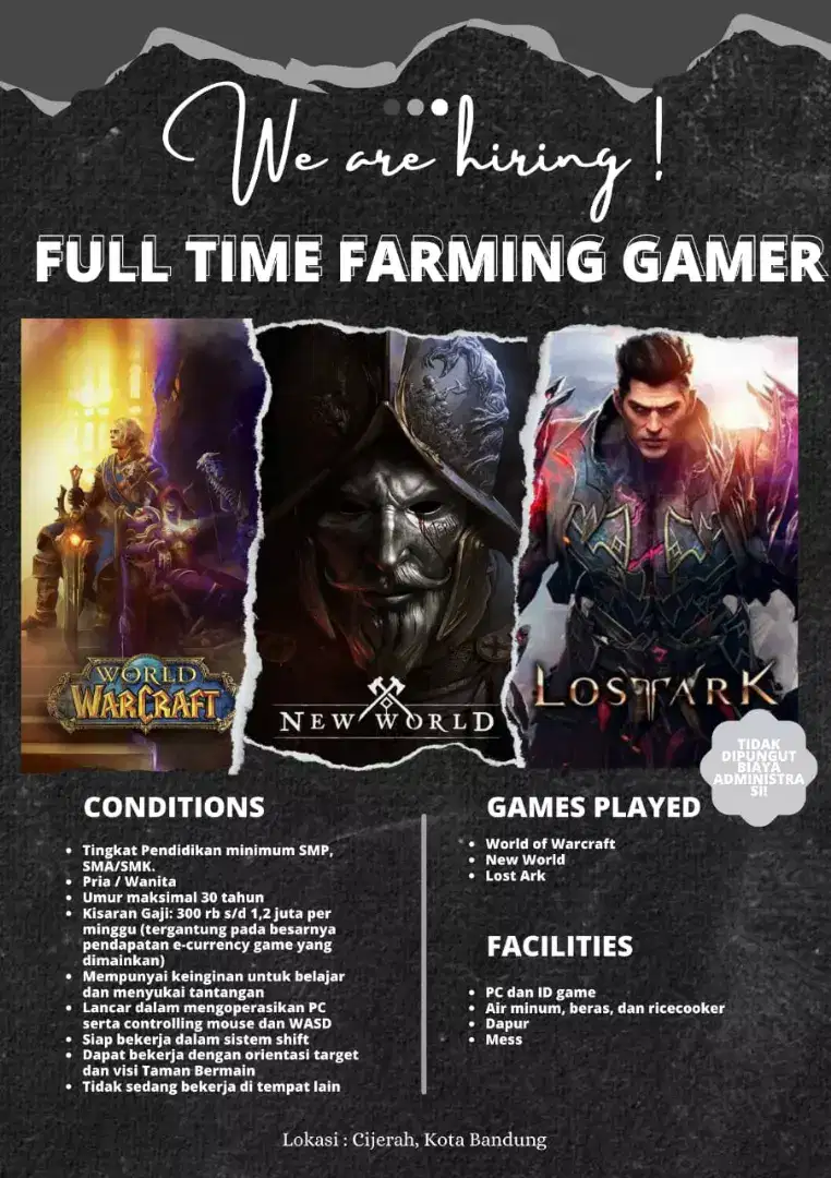 Farming gamer online