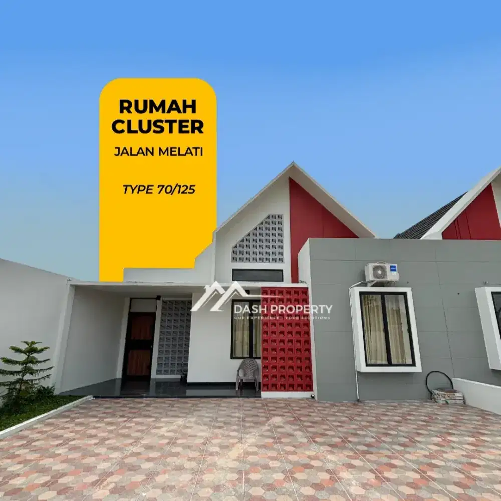 RUMAH CLUSTER UNIK DEKAT KANTOR BPN