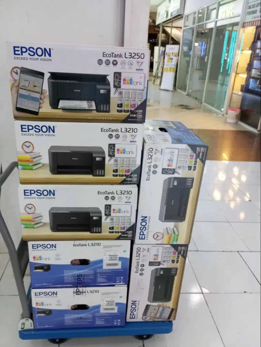 Printer Epson L3210 Print Scan Copy Multifungsi