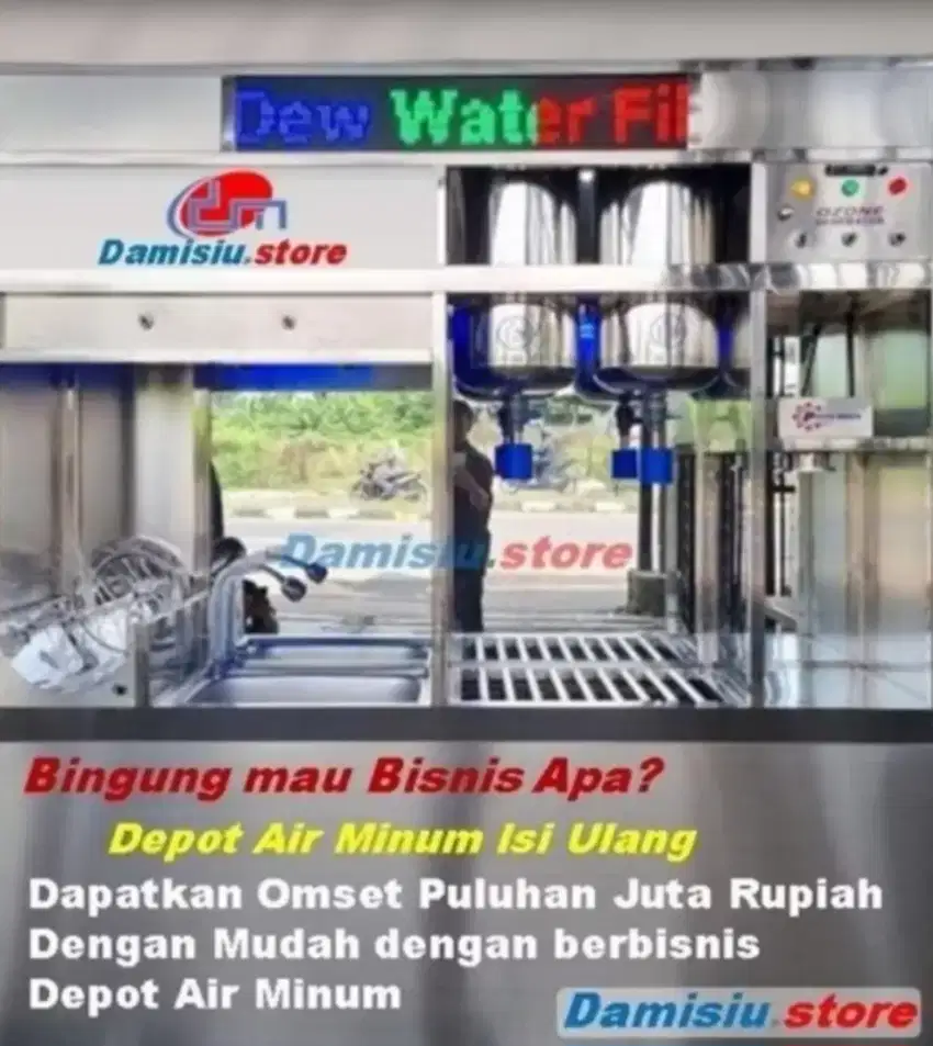 Depot air minum isi ulang