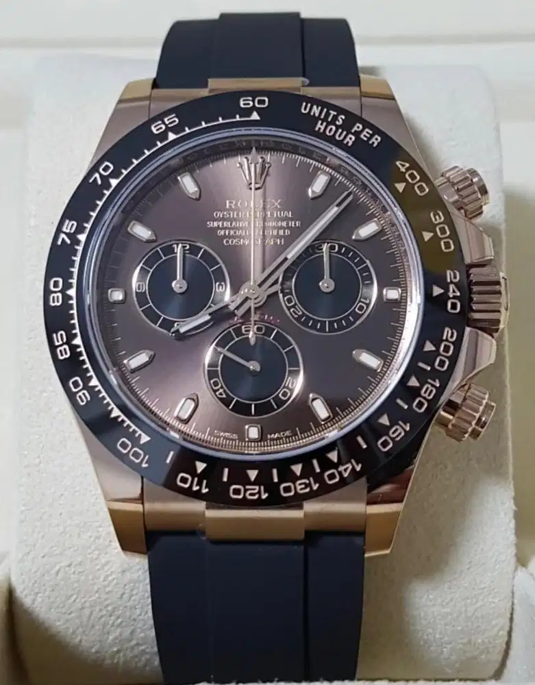 Rolex Daytona Oysterflex Everose Choco Dial brandnew 2025