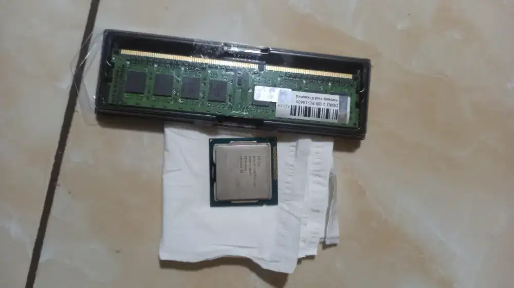 Processor Intel i3 3240 ram 2gb