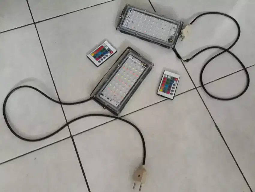 Lampu dekor kamar teras (ada remot)