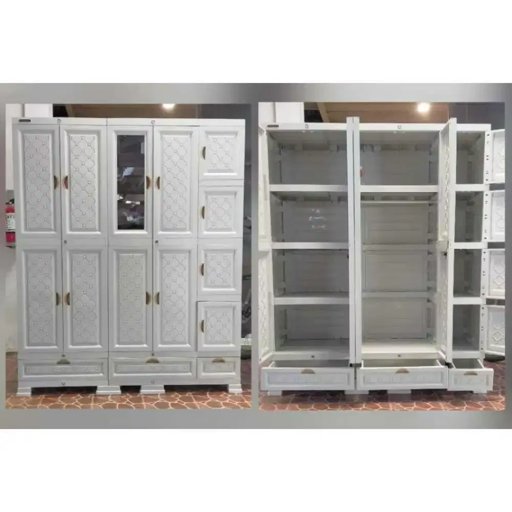Lemari Plastik Napolly 5 Pintu