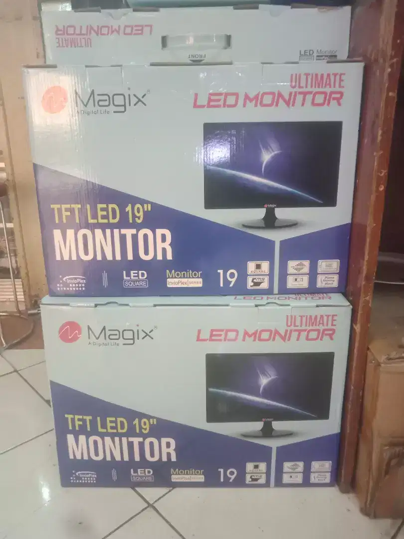 Led monitor 19inch (hdmi dan vga)