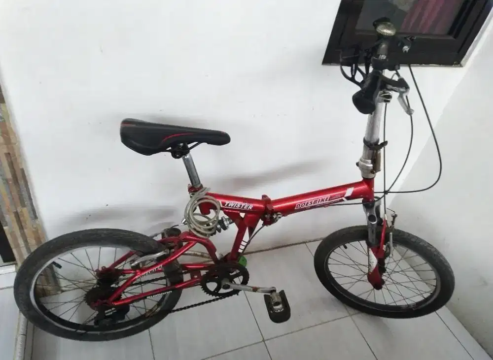 Sepeda Lipat dewasa merk Shimano
