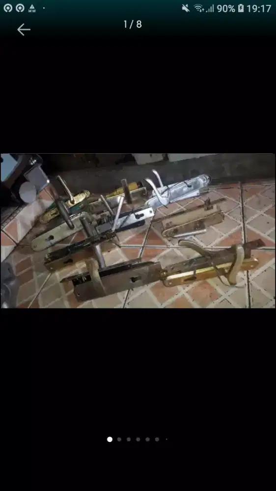 Slhkn plh slh 1 dr kunci pintu serba guna kond normal hrg murah sj deh