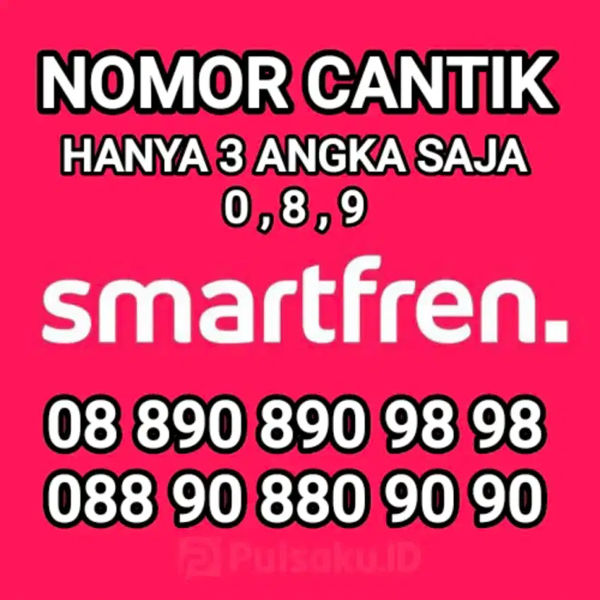 Nomor Super Cantik 0, 8, 9