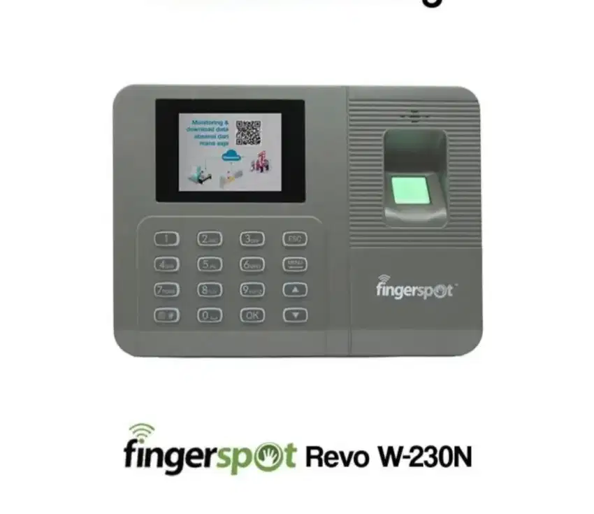 Fingerprint Mesin Absensi Sidik Jari Fingespot Revo W230N