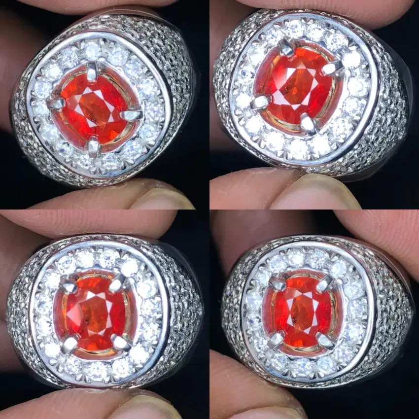 NATURAL PADPARADSCHA SAPPHIRE 1.34 CTS HQ