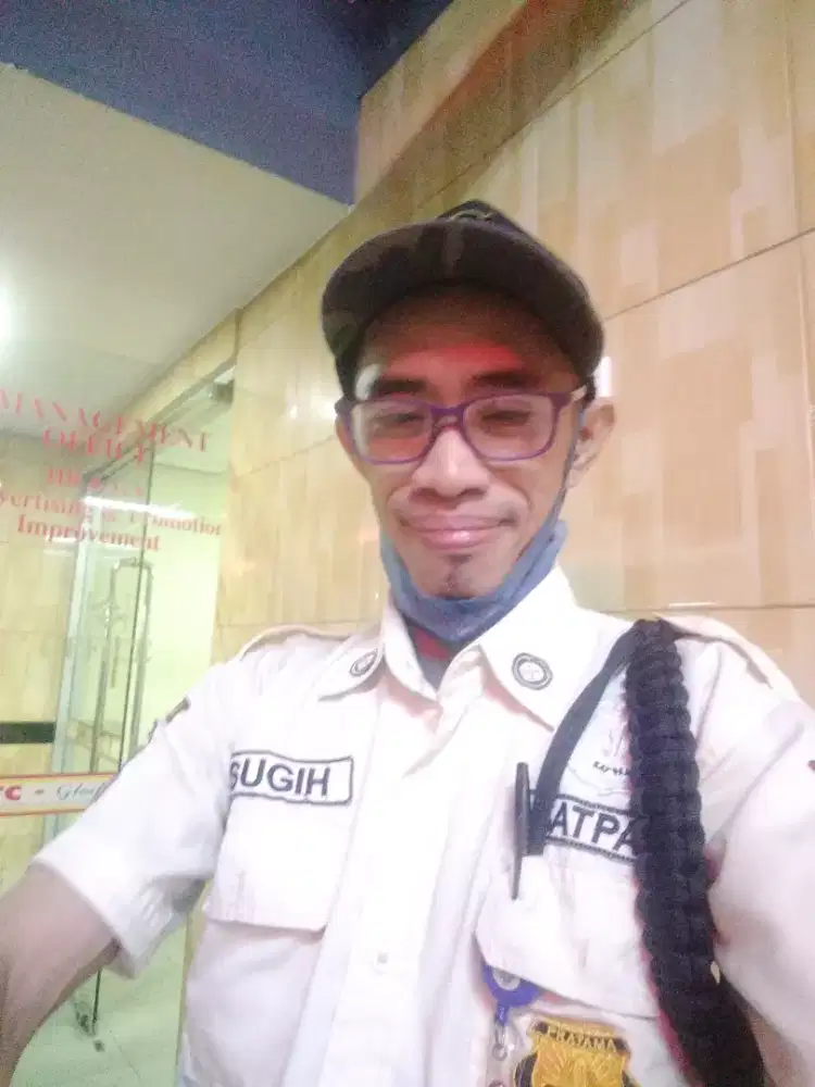 Siap menjadi satpam dan dmn saja