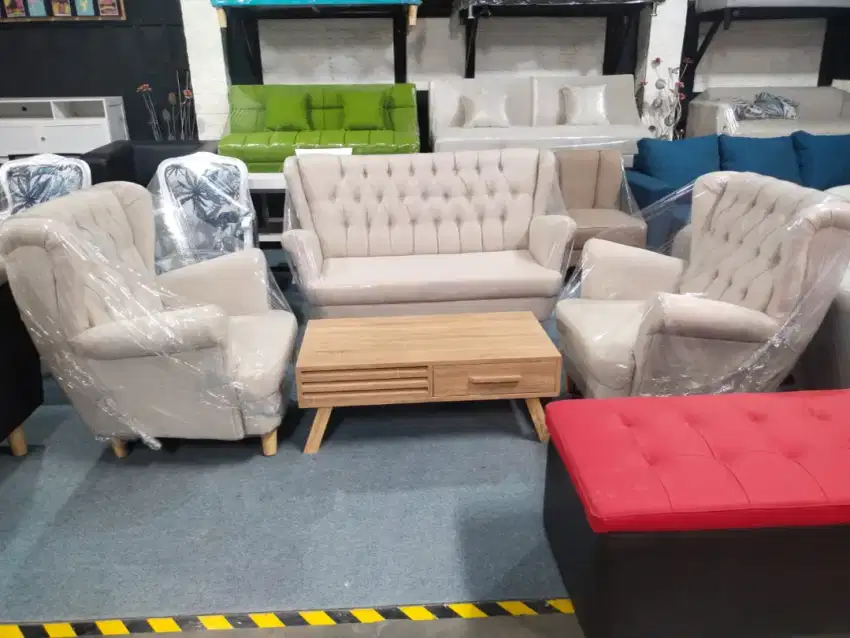 SOFA MINIMALIS HIRO PLUS MEJA