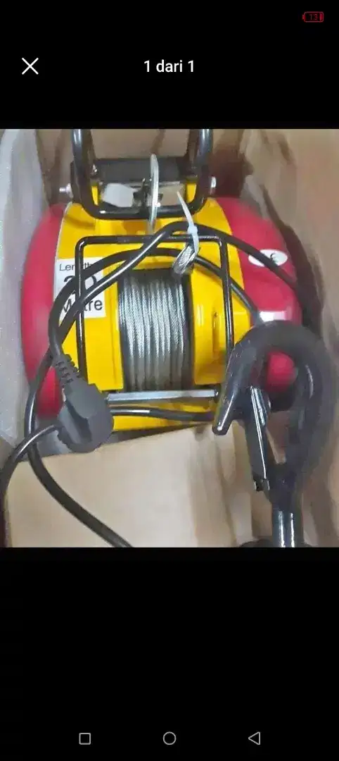 Hoist winch 300kg