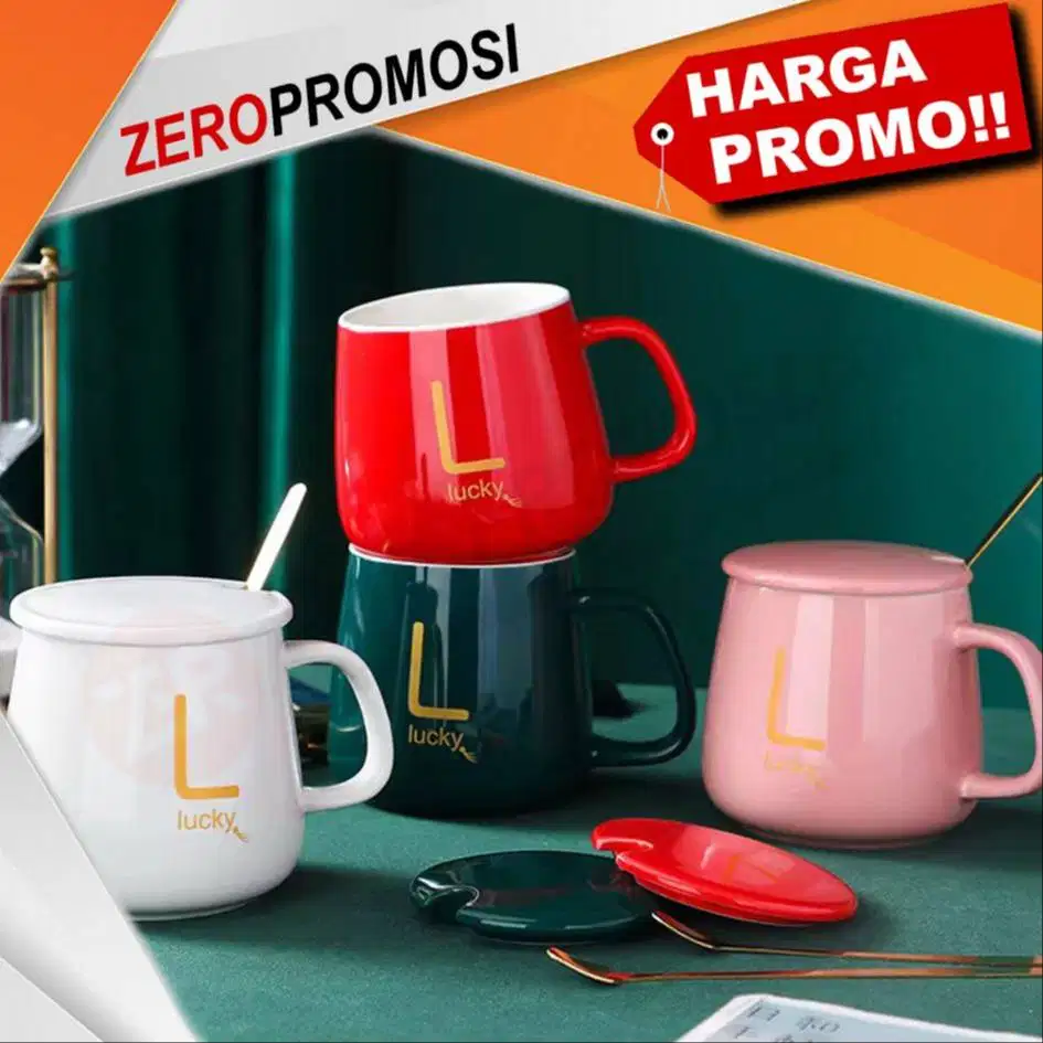 Mug Cangkir Elektrik Set Keramik Pemanas penghangat kopi