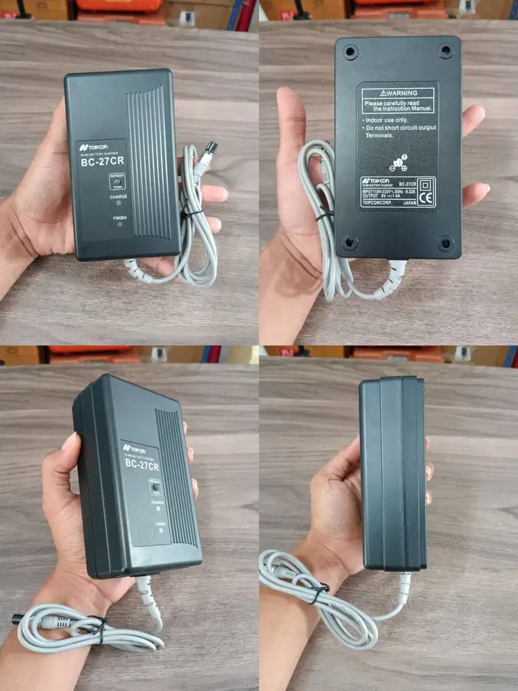 Charger Total Station Topcon GTS BC-27CR