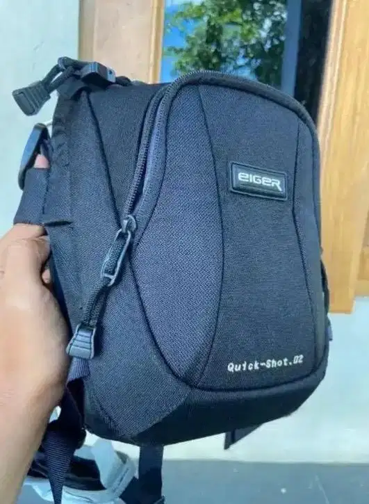 Tas DSLR Eigerr Quick Shoot 02 kondisi 94%