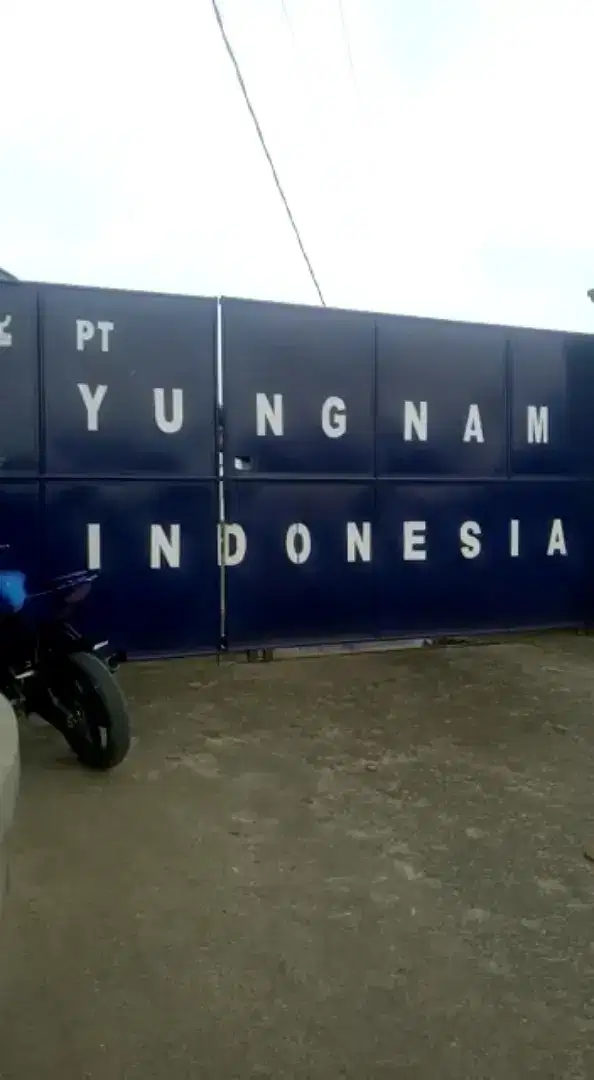 Dijual gudang 2 Hektar lokasi depan jl raya utama diLewati mobil besar