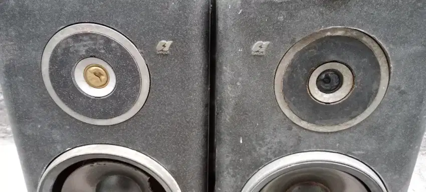 speaker vintage rare sansui sp100i perlu restorasi